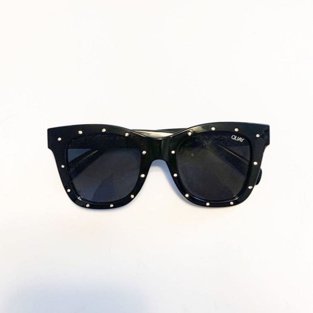 Quay Australia After Hours Studded Sunglasses